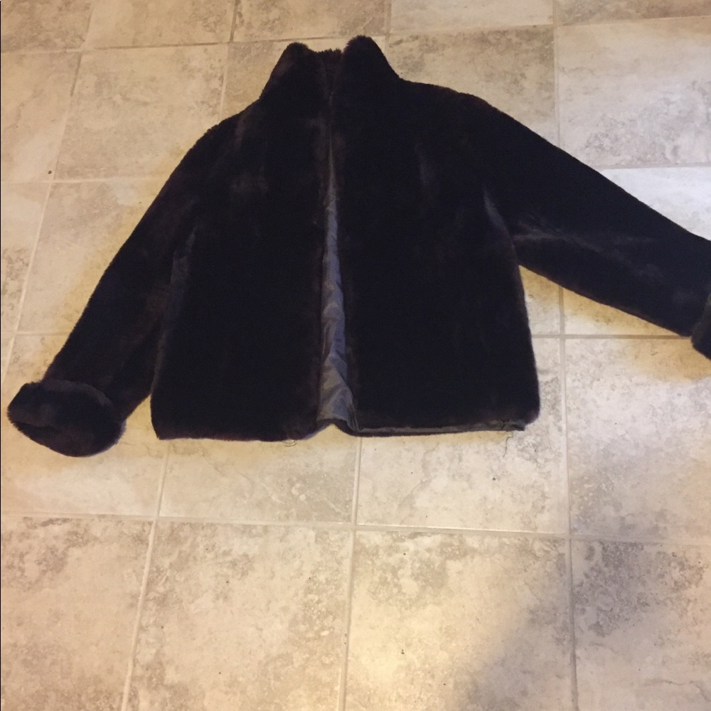 Vintage Mouton Lamb Coat